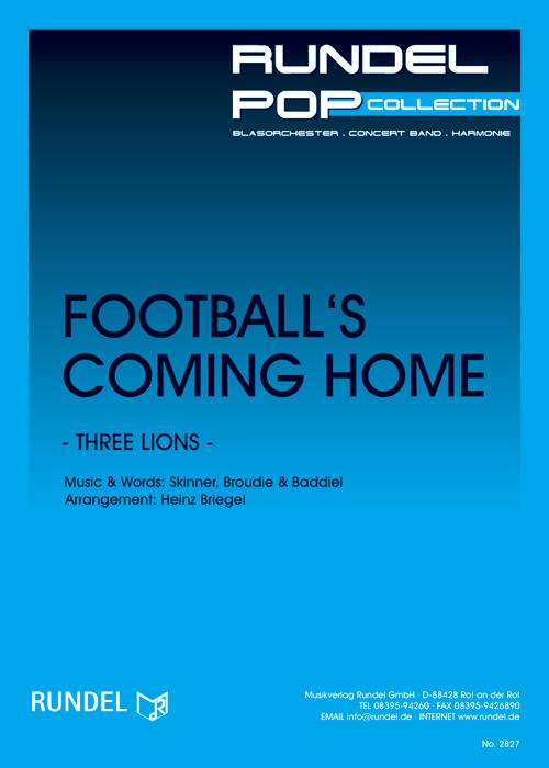 Football's Coming Home Ian Broudie Noten MVSR2827
