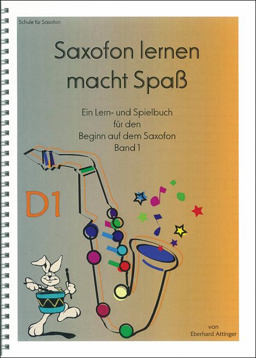 Saxofon lernen macht Spaß | Eberhard Attinger | Noten | MVSR3130