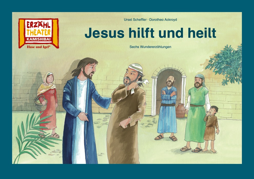 Gott Hilft Denen Die Sich Selbst Helfen Bibel Jesus hilft und heilt / Kamishibai Bildkarten | Buch | Hase und Igel Verlag
