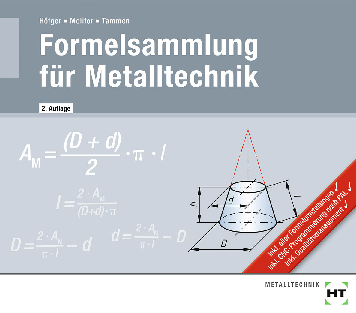 Formelsammlung für Metalltechnik - Tabellen..