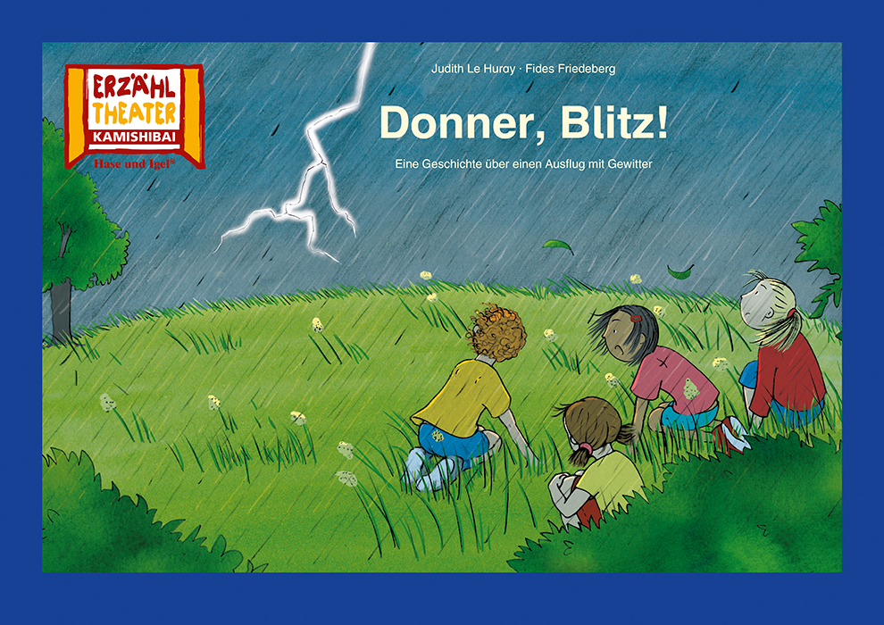Donner, Blitz! / Kamishibai Bildkarten Buch Hase und Igel Verlag