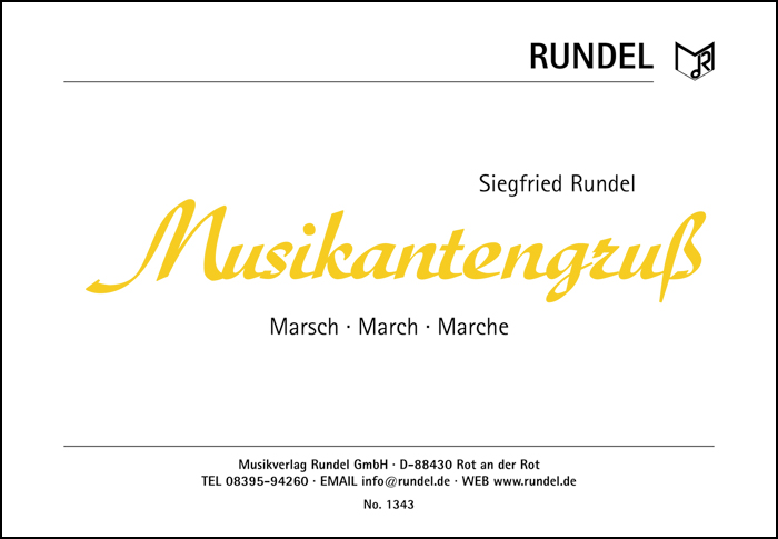 Melodie und Harmonie, Siegfried Rundel, Notes