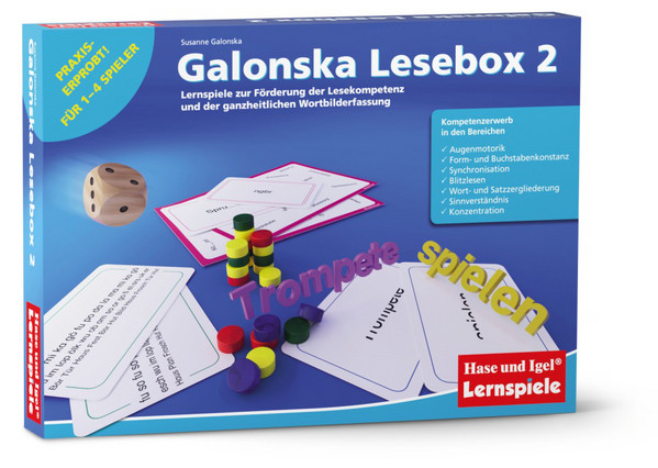 Galonska Lesebox 2, Buch