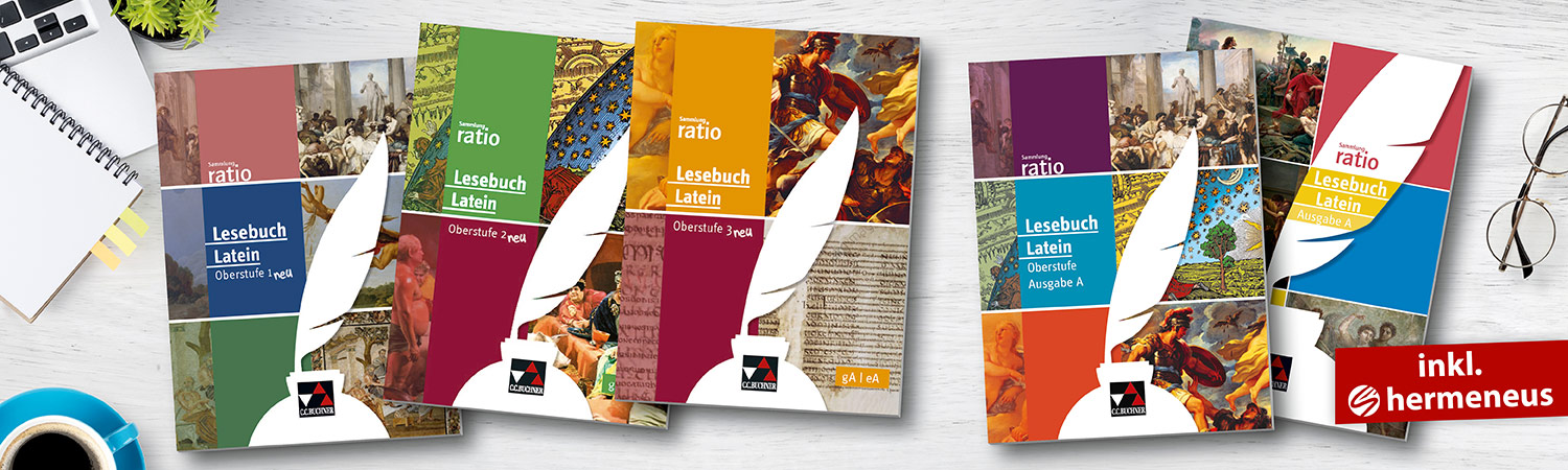 Lesebücher Latein © stock.adobe.com/satapatms, /BillionPhotos.com; shutterstock.com/Evgeny Karandaev