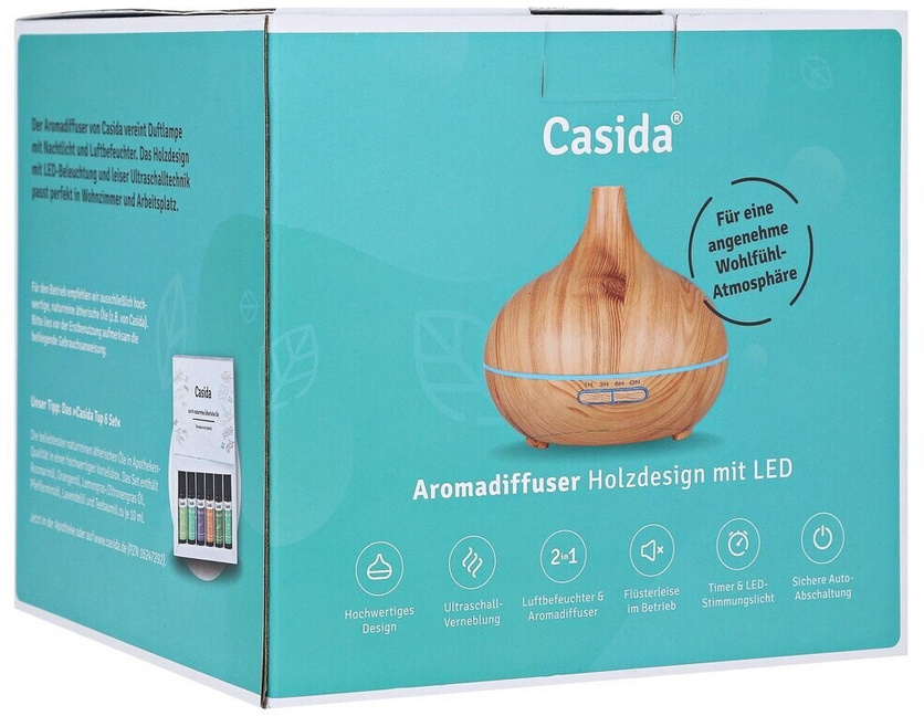 Aroma Diffuser in Holzoptik