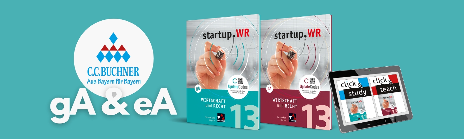 startup.WR Gymnasium Bayern - G9 | © C.C.Buchner Verlag / canva.com