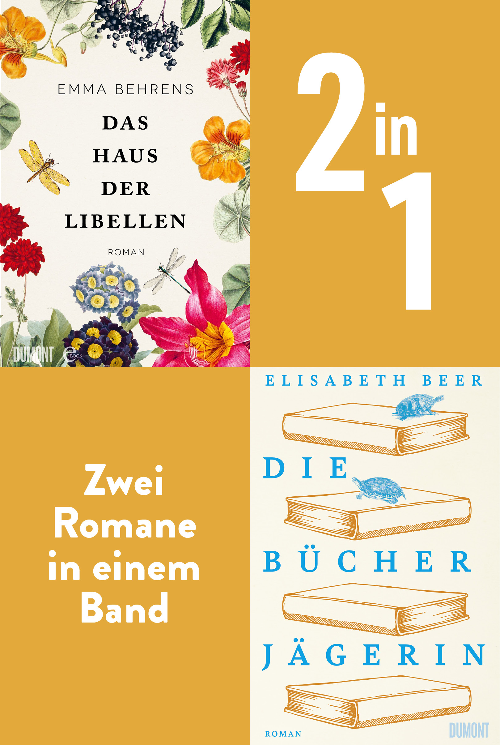 Das Haus der Libellen & Die Bücherjägerin von Elisabeth Beer,Emma