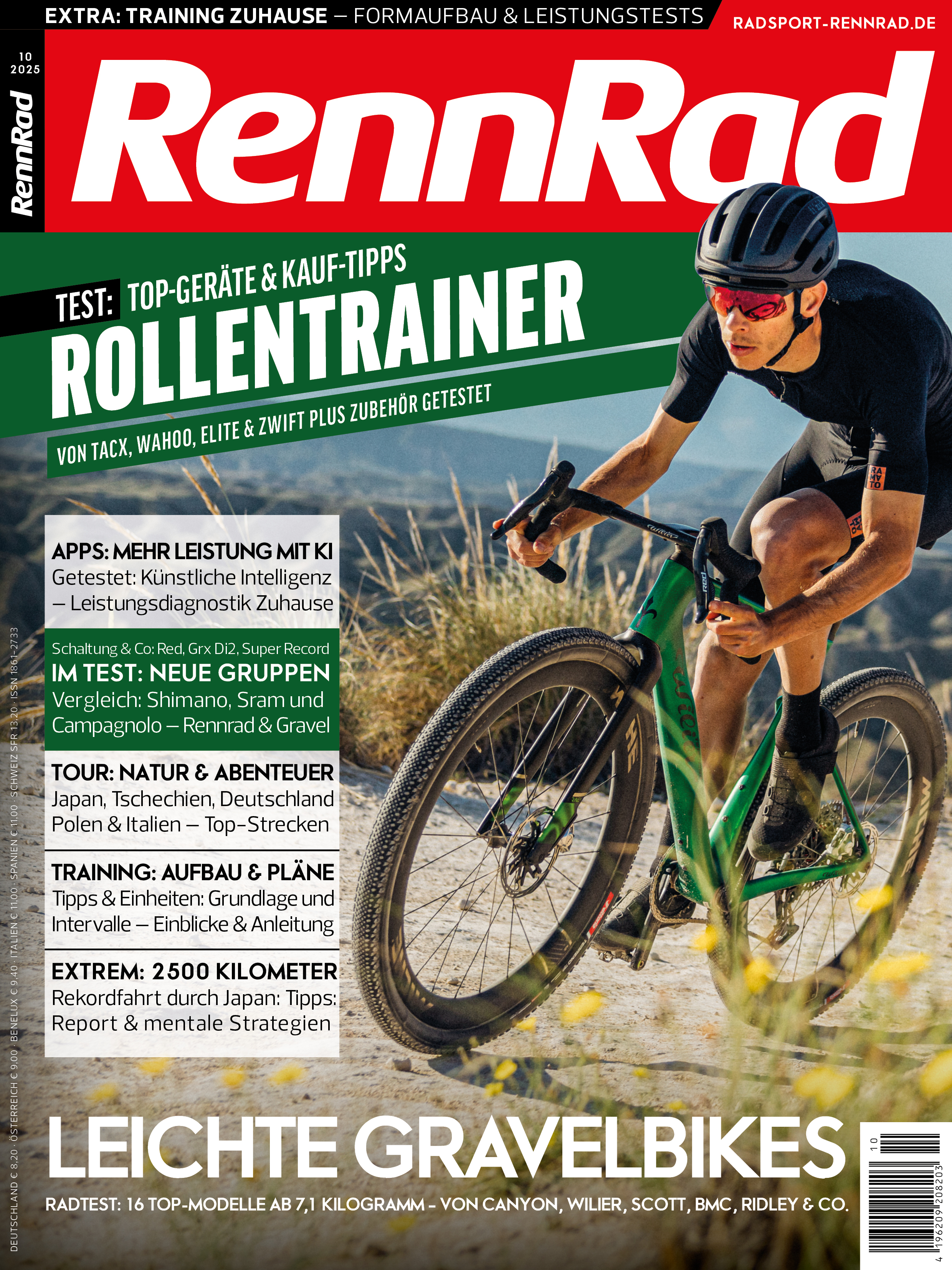 Ausgabe bestellen: RennRad 10/2025