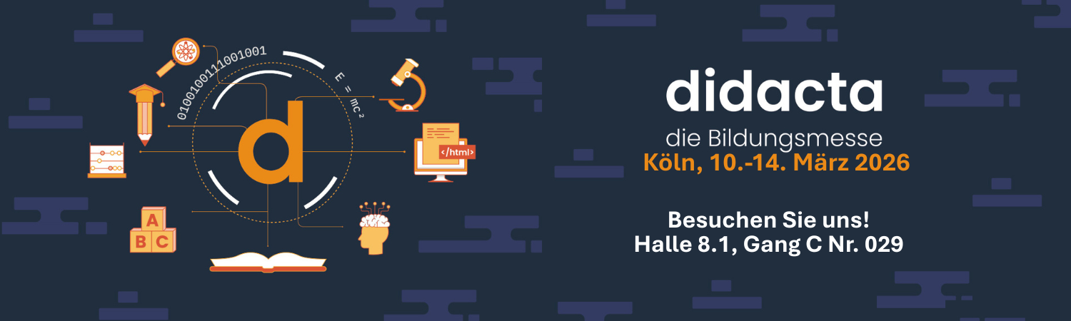 didacta 2026 – Wir sind dabei!