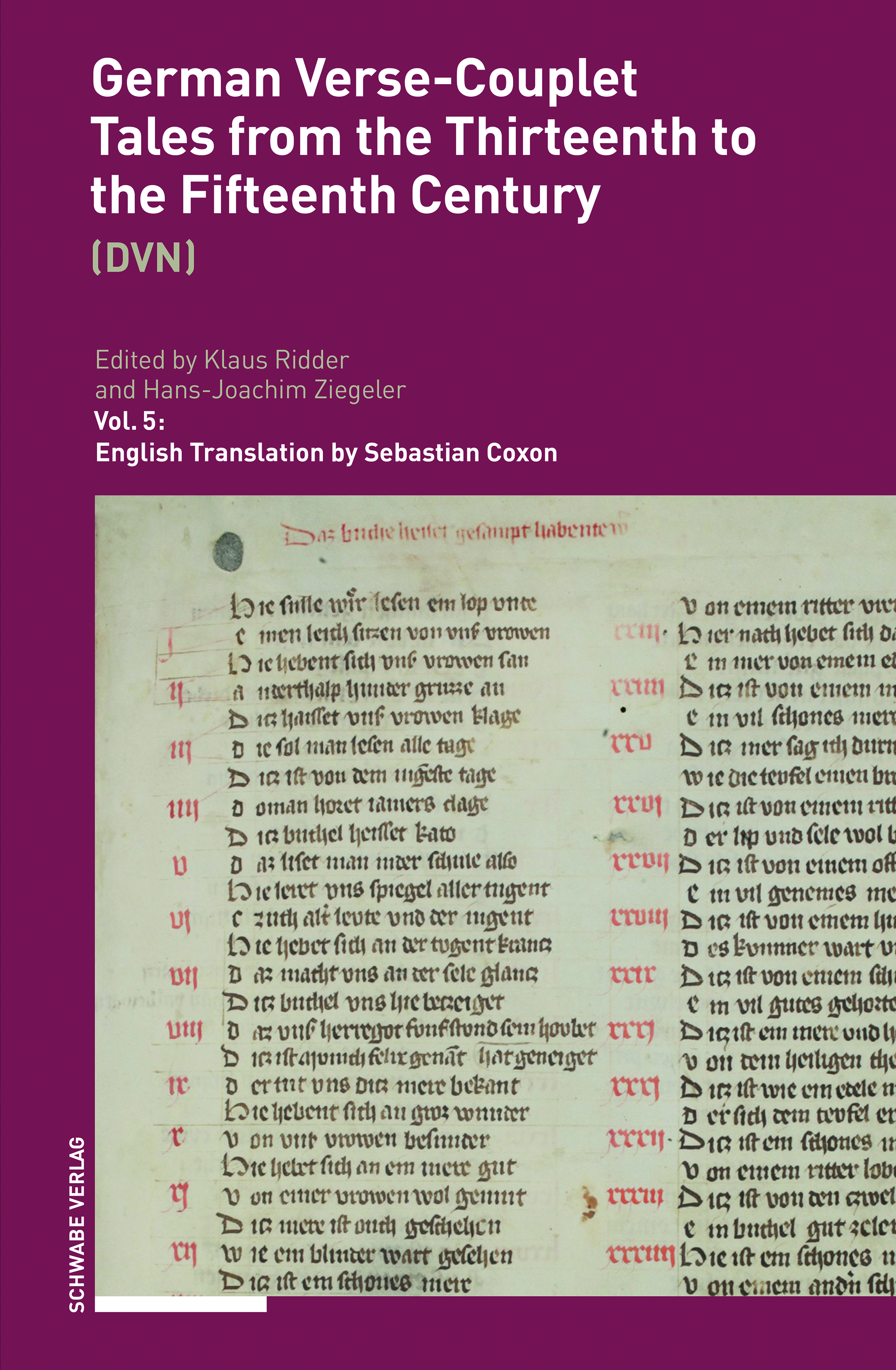 German Verse-Couplet Tales from the Thirteenth to the Fifteenth Century ...