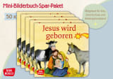 Jesus wird geboren. Die Geschichte von Weihnachten. Mini-Bilderbuch. Paket mit 50 Exemplaren zum Vorteilspreis