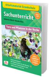 Arbeitsmaterial Grundschule. Sachunterricht. Tiere und Pflanzen in der Hecke