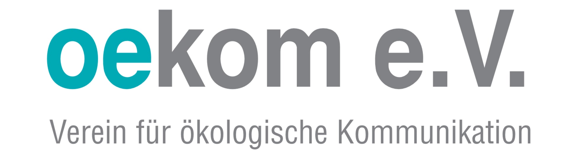 Logo oekom e.V. – Verein für ökologische Kommunikation