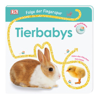 Coverbild Folge der Fingerspur. Tierbabys von Sandra Grimm, 9783831034864