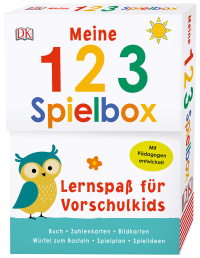 Coverbild Lernspaß für Vorschulkids. Meine 123-Spielbox, 9783831034833