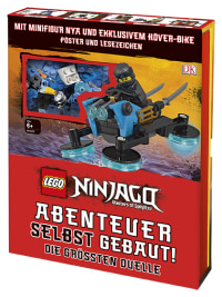 Coverbild LEGO® NINJAGO® Abenteuer selbst gebaut! Die größten Duelle von Simon Hugo, 9783831036110