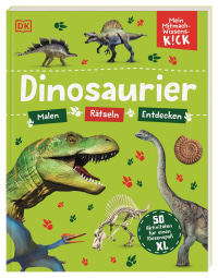 Coverbild Mein Mitmach-Wissens-Kick. Dinosaurier von Wiebke Krabbe, 9783831046942