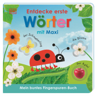Coverbild Mein buntes Fingerspuren-Buch. Entdecke erste Wörter mit Maxi von Franziska Jaekel, 9783831041770