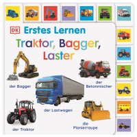 Coverbild Erstes Lernen. Traktor, Bagger, Laster von DK Erstes Lernen, 9783831047451