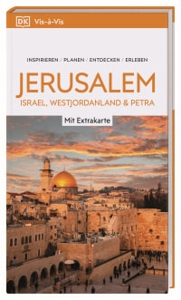 Coverbild Vis-à-Vis Reiseführer Jerusalem, Israel, Westjordanland & Petra, 9783734207389