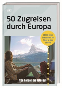 Coverbild 50 Zugreisen durch Europa von Petra Sparrer, 9783734207754