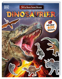 Coverbild Sticker-Lexikon. Dinosaurier von Eva Sixt, 9783831039340