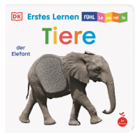 Coverbild Erstes Lernen Fühl-Leporello. Tiere von DK Erstes Lernen, 9783831053285