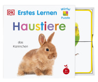Coverbild Erstes Lernen Würfelpuzzle. Haustiere von DK Erstes Lernen, 4260690440050