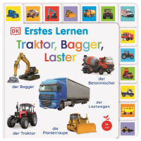 Coverbild Erstes Lernen. Traktor, Bagger, Laster von DK Erstes Lernen, 9783831047451