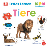 Coverbild Erstes Lernen Puzzlebuch. Tiere von DK Erstes Lernen, 9783831054107