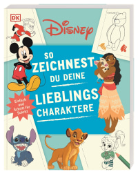 Coverbild Disney. So zeichnest du deine Lieblingscharaktere von Wiebke Krabbe, 9783831053926