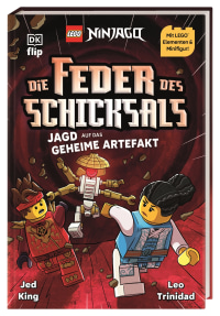 Coverbild LEGO® NINJAGO® Die Feder des Schicksals - Jagd auf das geheime Artefakt von Leo Trinidad, Jed King, 9783831054428