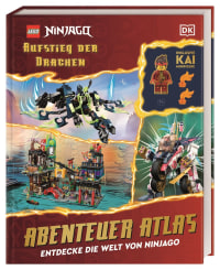 Coverbild LEGO® NINJAGO® Aufstieg der Drachen Abenteuer Atlas von Simon Hugo, Jan Dinter, 9783831051564