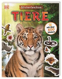 Coverbild Sticker-Lexikon. Tiere von Eva Sixt, 9783831040520