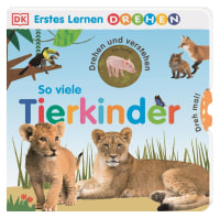 Coverbild Erstes Lernen Drehen. So viele Tierkinder von DK Erstes Lernen, 9783831042333
