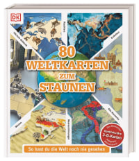 Coverbild 80 Weltkarten zum Staunen, 9783831043637