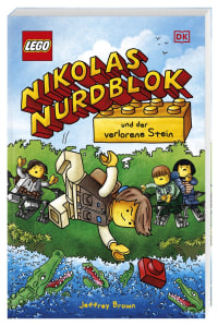 Coverbild LEGO® Nikolas Nurdblok und der verlorene Stein von Jeffrey Brown, LEGO Stories, 9783831054442
