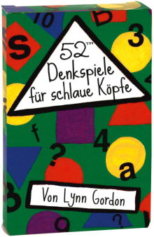 52™ Denkspiele für schlaue Köpfe Coverbild 52™ Denkspiele für schlaue Köpfe, ISBN