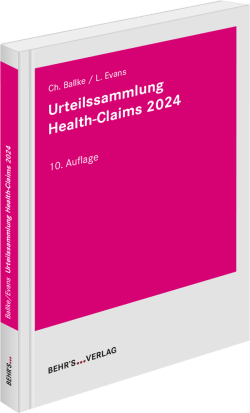 Urteilssammlung Health-Claims 2024