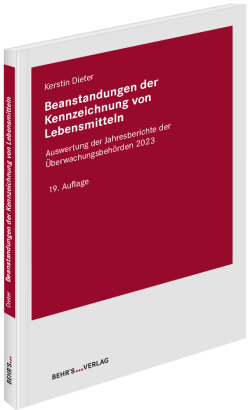 Beanstandungen der Kennzeichnung von Lebensmitteln
