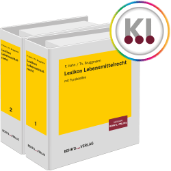Lexikon Lebensmittelrecht mit Fundstellenliste