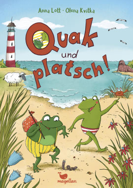 Anna Lott liest aus "Quak und platsch!"