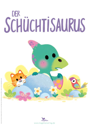 Plakat Schüchtisaurus