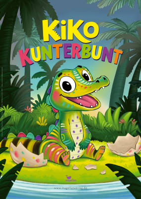 Plakat Kiko Kunterbunt