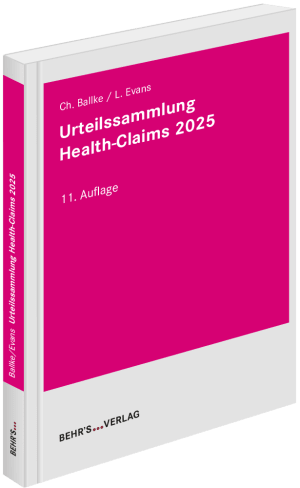 Urteilssammlung Health-Claims 2025