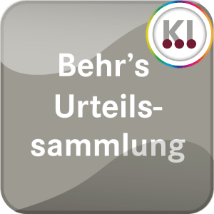 Behr's Urteilssammlung