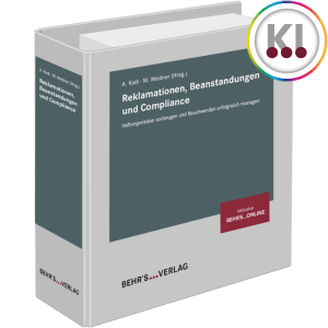 Reklamationen, Beanstandungen und Compliance