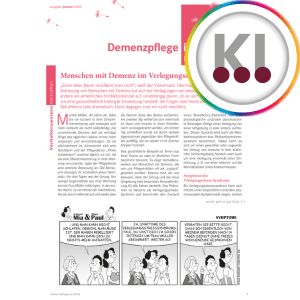 Der Ratgeber Demenzpflege im Blick