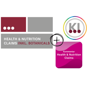 Kombi-Angebot: Health & Nutrition Claims inkl. Botanicals