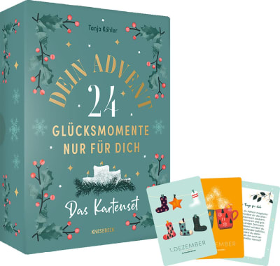 Dein Advent. 24 Glücksmomente nur für dich - Das Kartenset